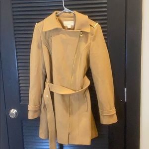 Camel wool coat